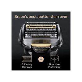 Braun Rasierer Series 9 Pro+ 9565cc Máquina de afeitar de láminas Wet & Dry Metálico Tecnología Sonic Autonomía 60 min