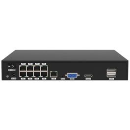 Foscam FNA108E-B4-2T - Kit de Cámaras de Vigilancia 4K con Grabador y 4 Cámaras Negro