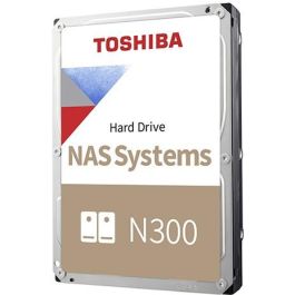Toshiba N300 20TB SATA3 NAS Disco Duro Interno 3.5" 7200RPM para sistemas de almacenamiento de red
