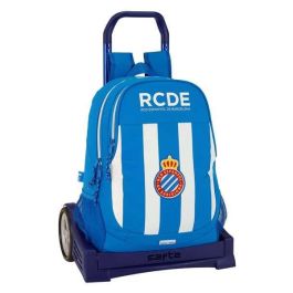 Mochila Escolar con Ruedas Evolution RCD Espanyol