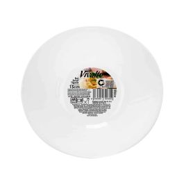 Bol Ovalado Opal Blanco 15x14 cm Vivalto (48 Unidades) Bol Ovalado Opal Blanco 15x14 cm Vivalto (48 Unidades)