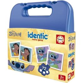 Educa Juego de Cartas Identic Stitch, para 1 Jugador, Incluye 72 Cartas de Plástico y Cartón, Edad Recomendada 3+ Años Precio: 11.19976. SKU: B14RJNGL4L
