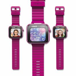 Reloj interactivo kidizoom smartwatch max color frambuesa. pantalla tactil.fotos,selfies,videos,grabadora,juegos.. 256 mb.