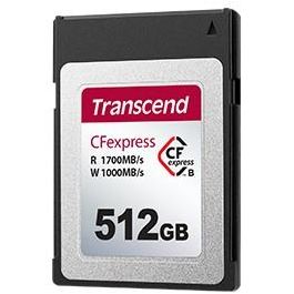 Transcend TS512GCFE820 Tarjeta CFexpress 820 512GB 1700MB/s Lectura 1000MB/s Escritura