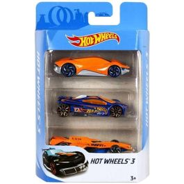 Mattel Coche Hot Wheels Pack 3 Coches Modelos Surtidos