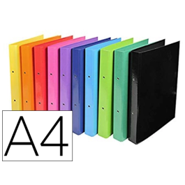 Exacompta Carpeta Iderama 2 Anillas 30 mm DIN A4 Cartón Forrado PVC Colores Surtidos Precio: 28.49999999. SKU: B1ENHEG6A4