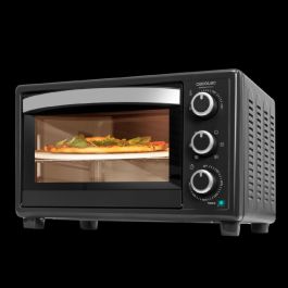 Cecotec 03818 Horno Eléctrico 26 L, 1500 W, para Encimera, Negro con Control Giratorio y Temporizador 60 min Cecotec 03818 Horno Eléctrico 26 L, 1500 W, para Encimera, Negro con Control Giratorio y Temporizador 60 min