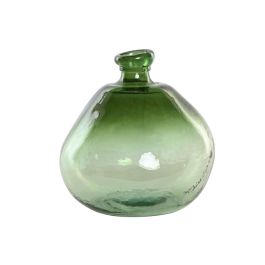 Jarrón Home ESPRIT Verde Cristal reciclado 31 x 31 x 32 cm Precio: 50.49999977. SKU: B18R5QMXTX