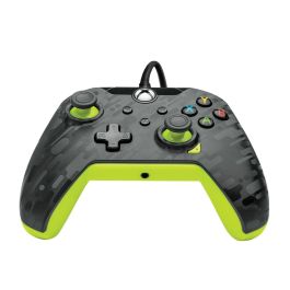 PDP AUC0708056068509 Gamepad MAN FIL XBOX con Cable, Vibración, Eléctrico Carbono