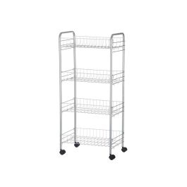Verdulero 4 Pisos Metalico Ruedas Kinvara 26X82CM (4 Unidades) Verdulero 4 Pisos Metalico Ruedas Kinvara 26X82CM (4 Unidades)