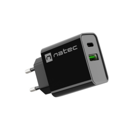 NATEC Cargador RIBERA Universal Interior Carga Rápida USB-C Negro Precio: 10.50000006. SKU: B1HSQKBEHE