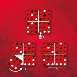 SD GAMES Pentago Juego de Mesa de Estrategia Giratorio - 2 Jugadores, Edad 8+, 15 min - Canicas, Tablero Giratorio