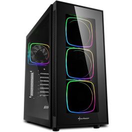 Sharkoon TG6 RGB MIDI Cristal Templado Ventiladores LED RGB Precio: 140.49999942. SKU: S5602894