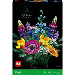 LEGO 10313 Ramo de Flores Silvestres Icons para Construir Adultos - 8 Variedades de Flores, Tallos Ajustables, Ideal Regalo Precio: 64.49999985. SKU: B18SKVGG6T