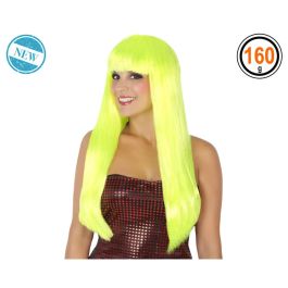 Peluca Larga Lisa Amarilla con Flequillo para Disfraces Precio: 3.78999951. SKU: B1HT9RABRL