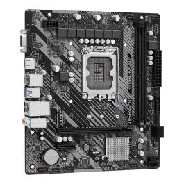 ASRock H610M-HVS/M.2 R2.0 Placa Base Intel H610 LGA 1700 para Core i3/i5/i7, DDR4, Micro ATX, 2 Ranuras DIMM