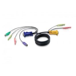 Aten 2L5303P Cable KVM VGA, Teclado y Ratón, 3 m, Negro Precio: 21.88999989. SKU: B166Q5223V