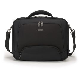 Dicota Eco Multi PRO Maletín para Portátil 13-15.6 pulgadas Negro de Poliéster Reciclado con Asa y Bandolera