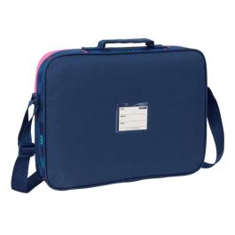 Safta Cartera Damero para Escolar, Bandolera Ajustable, 380x60x280 mm