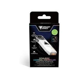 Dragonshock Adaptador Universal Nova Sync Inalámbrico para Nintendo Switch, PS4, PS5, Xbox Series y PC - Blanco