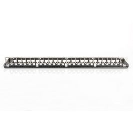 Digitus Patchpanel 0,5HE 24 Puertos Modular Cat6a Apantallado Negro