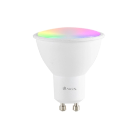 Ngs Bombilla LED Gleam 510c RGB Wifi 5W 460 Lúmenes Base GU10 Regulable en Intensidad Precio: 14.49999991. SKU: S0229063