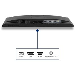 Philips 243V7QJABF Monitor de 23.8" Full HD (1920x1080), IPS, 4ms, HDMI, DisplayPort, VGA, Altavoces, Negro