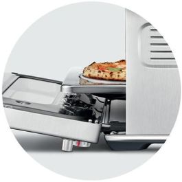 Sage SPZ820BSS4EEU1 Horno para Pizza Pizzaiolo - Alcanza 400°C, Cocina en 2 Minutos, Como Horno de Leña Sage SPZ820BSS4EEU1 Horno para Pizza Pizzaiolo - Alcanza 400°C, Cocina en 2 Minutos, Como Horno de Leña