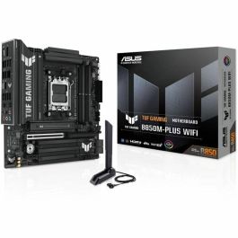 ASUS TUF GAMING B850M-PLUS WiFi Placa Base Gaming AMD B850 Zócalo AM5 micro ATX DDR5 Wi-Fi 6E 2.5GbE