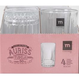 La Mediterranea Vaso Auriss Tudela 500 cc - Ø 8.5 x 13 cm (16 Unidades)