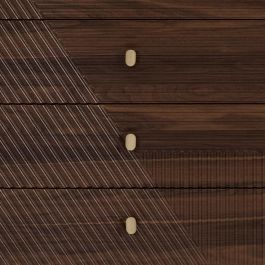 Home Deco Factory Cómoda Tiffany 4 Cajones Colección Cocooning