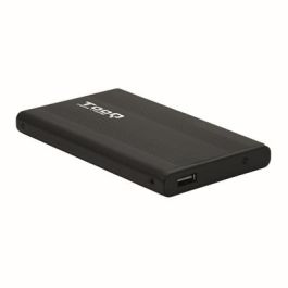 Tooq Caja Externa Tqe - 2510B para HDD/SSD 2.5" USB 2.0 hasta 4TB, Compatible con SATA I/II/III, Windows/Mac/Linux