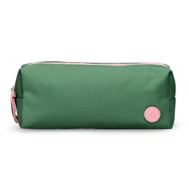 Estuche Portatodo Antartik Basic Pack 1 Compartimento Verde Compañero Mochila 80x55x210 mm