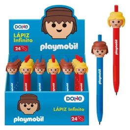 Dohe Lápiz Infinito con Cuerpo de Plástico y Grip de Caucho - Mina Resistente, Sin Polvo, Fácil de Borrar - Motivos PLAYMOBIL - Expositor 24 Ud Precio: 46.95000013. SKU: B1J597N8DV