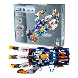 DEQUBE Mano Cyborg Hidráulica, simula movimientos mano humana, energía hidráulica, sin electricidad, agarre preciso, +8 años