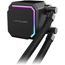 LC-Power LC-CC-240-B-ARGB Cooler All-in-One de Líquido para Procesador, 2 Ventiladores 12 cm, Iluminación ARGB, Negro