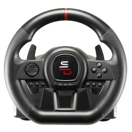 SUPERDRIVE GS650-X Volante de Carreras con Cambio Manual, 3 Pedales y Levas para PS4 / Xbox