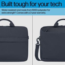 HP Maletín para portátil de 14 pulgadas Everyday, protector y organizado, fabricado con materiales reciclados