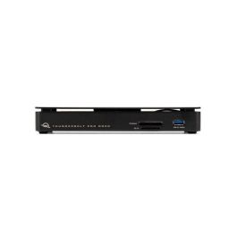 OWC 10Gb/s Ethernet, 8K, CFexpress, SD, 2 Thunderbolt ports, USB-C port, 3 USB-A ports, 1630MB/s OWC 10Gb/s Ethernet, 8K, CFexpress, SD, 2 Thunderbolt ports, USB-C port, 3 USB-A ports, 1630MB/s