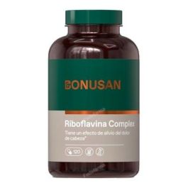 BONUSAN Riboflavina Plus con Magnesio y Tanacetum, Vitamina B2, Sistema Nervioso, 120 Cápsulas Vegetales Precio: 34.4999996. SKU: B1DWTNLEXH