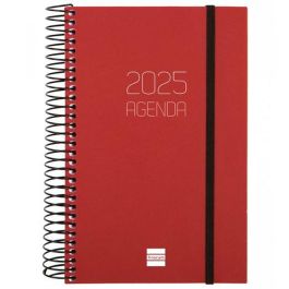 Agenda Finocam OPAQUE Burdeos 11,7 x 18,1 cm 2025 Precio: 10.50000006. SKU: B189LCWZJS