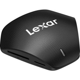 Lexar Professional Multi-Card 3-in-1 USB 3.1 Reader LRW500URB, Lector de tarjetas USB 3.2 Gen 1 Type-C Negro, Compatible con MicroSD/SDHC/SDXC, 170 Mbit/s Lexar Professional Multi-Card 3-in-1 USB 3.1 Reader LRW500URB, Lector de tarjetas USB 3.2 Gen 1 Type-C Negro, Compatible con MicroSD/SDHC/SDXC, 170 Mbit/s