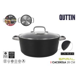 Quttin Cacerola de aluminio forjado con inducción espiral, 28 cm (2 Unidades) Precio: 55.94999949. SKU: B1DBHPQH3B