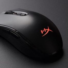 HyperX Pulsefire Core Ratón Gaming con Cable RGB Negro, 6200 DPI, Sensor Óptico Pixart 3327, Diseño Ergonómico