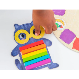 Goula Juego Didáctico Vestirse de Colores Preescolar 2-4 Jugadores