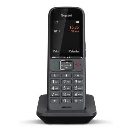 Gigaset S700H Pro Teléfono DECT Inalámbrico con Altavoz, Identificador de Llamadas y Pantalla TFT a Color, Antracita