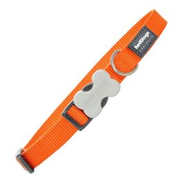 Red Dingo Collar para Perro Liso Naranja Nylon Ajustable 20mm x 31-47cm Anilla Acero Inoxidable Hebilla Fuerte Precio: 6.50000021. SKU: S6102981