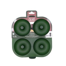 Molde Silicona 4 Donuts Terrae Quid 21x21x4,5 cm (12 Unidades)