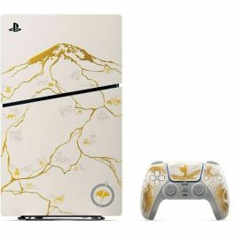 Sony Computer Entertainment PS5STDGOY - Consola PlayStation 5 Estándar Edición Limitada Ghost of Yotei Oro + Juego Ghost of Yotei (Código)