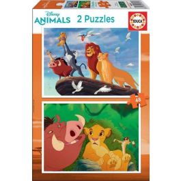 Educa Puzzle 2x48 El Rey León